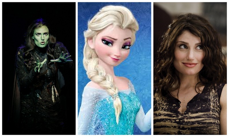 Idina Menzel collage