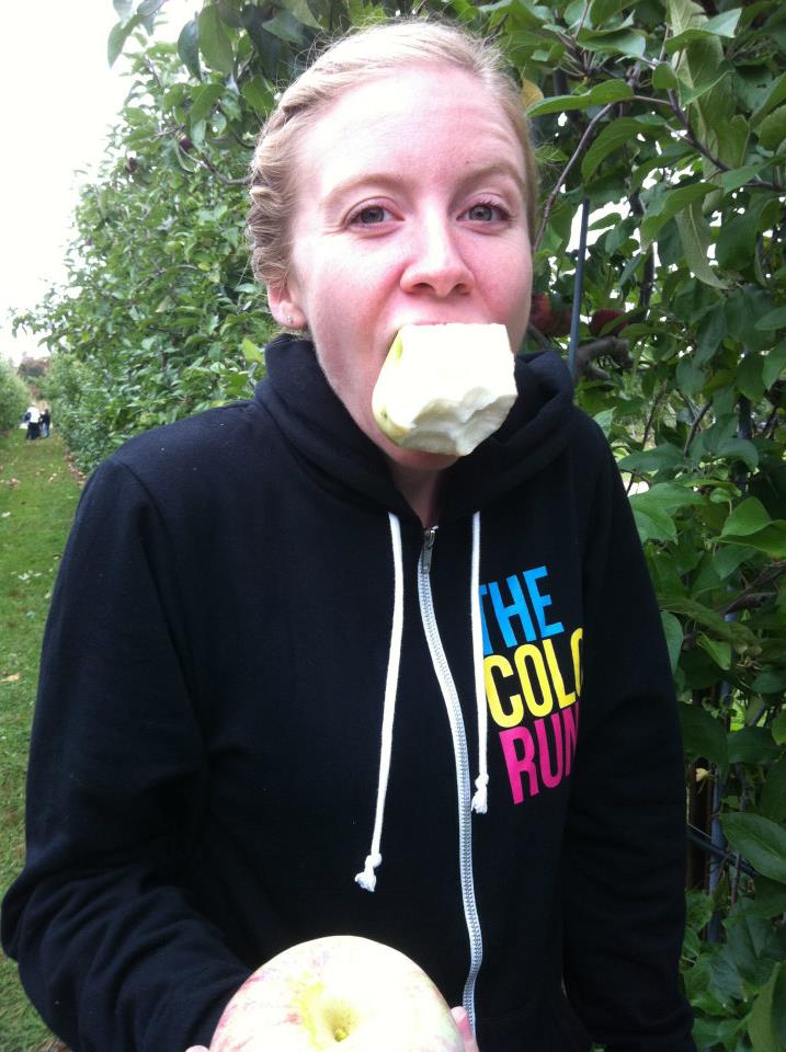 apple picking