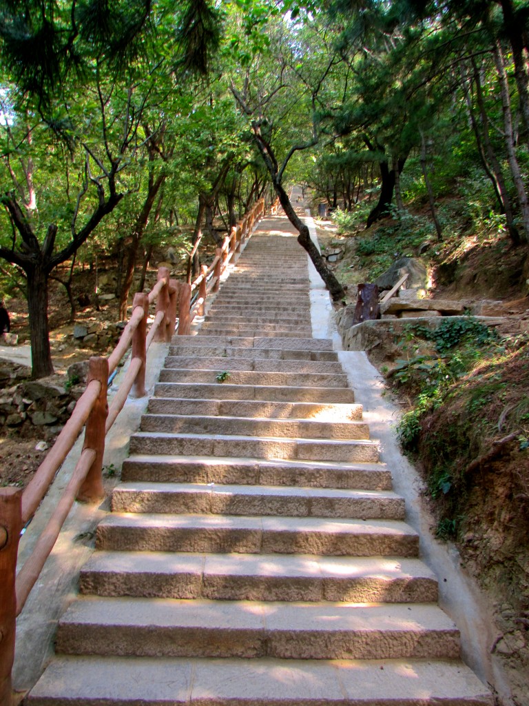 Stairs to the Great Wall