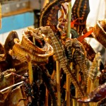 Donghuamen Night Market – Spiders and scorpions and snakes oh my!