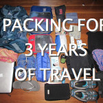What’s in my backpack for 3 years of traveling?
