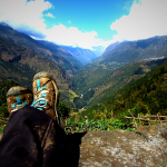 Everest Trek Day 6: Bupsa to Surke – Farts, stubborn donkeys, and valley views