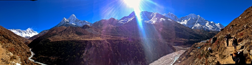 Road from Namche