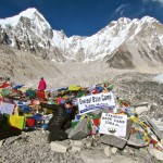 Everest Trek Day 14: Lobuche to Gorak Shep – Everest base camp! Finally…