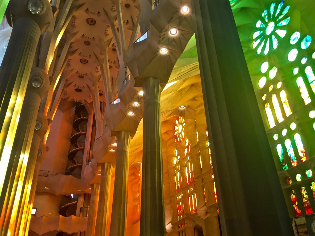 unique architecture of Barcelona - Sagrada Familia