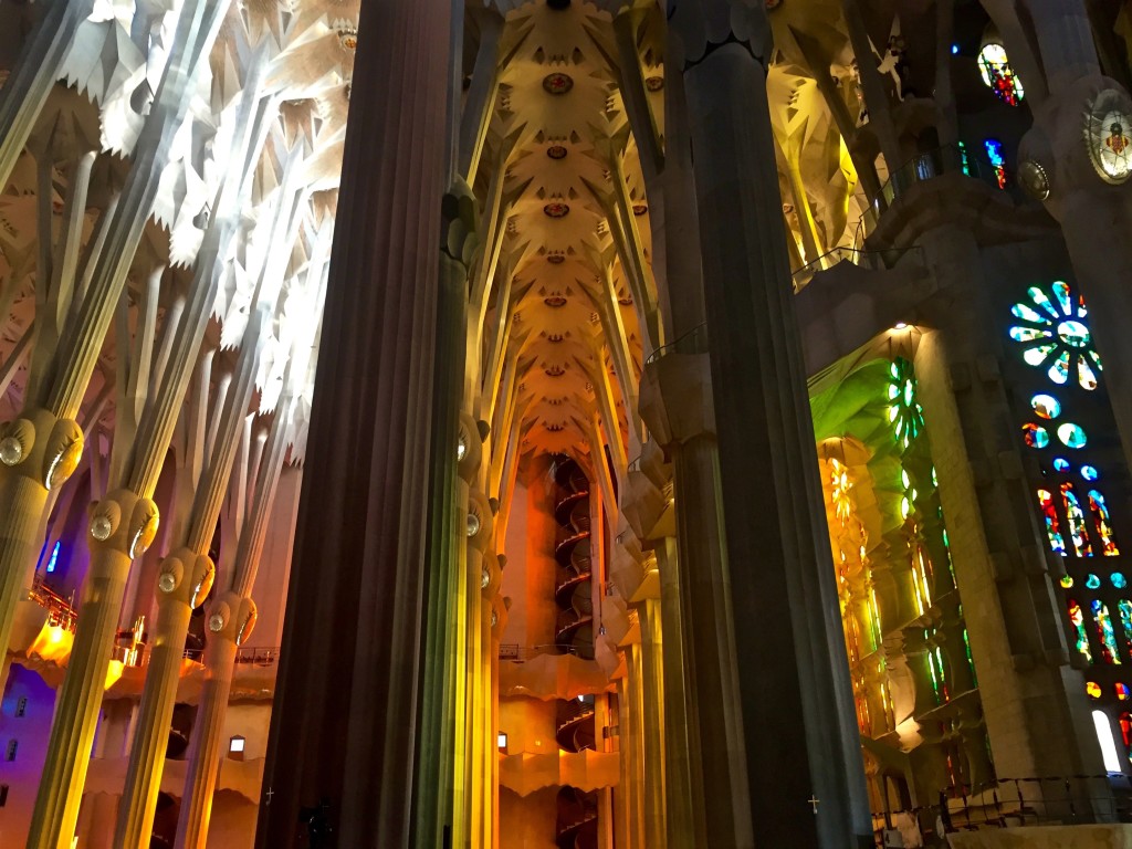 unique architecture of Barcelona - Sagrada Familia