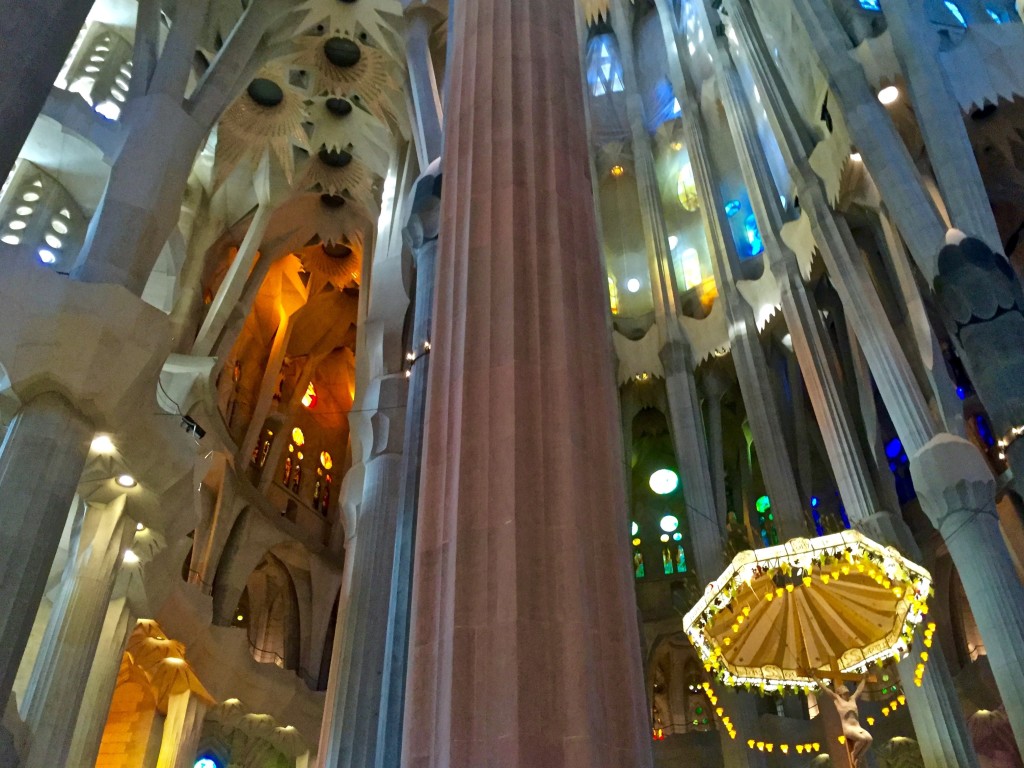 unique architecture of Barcelona - Sagrada Familia