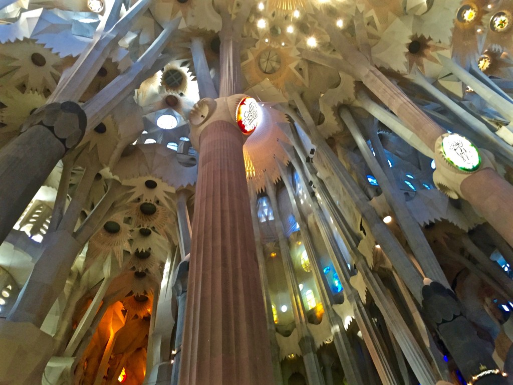 unique architecture of Barcelona - Sagrada Familia