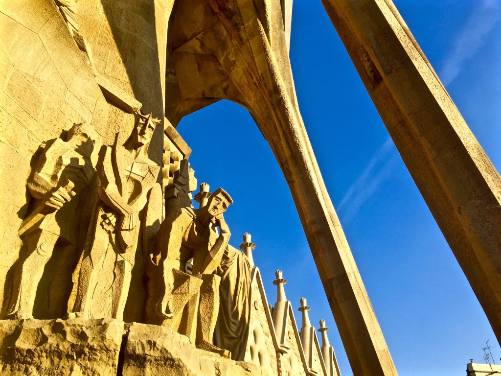 unique architecture of Barcelona - Sagrada Familia