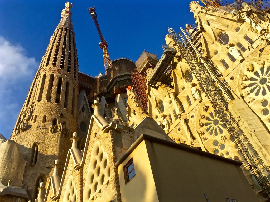 unique architecture of Barcelona - Sagrada Familia