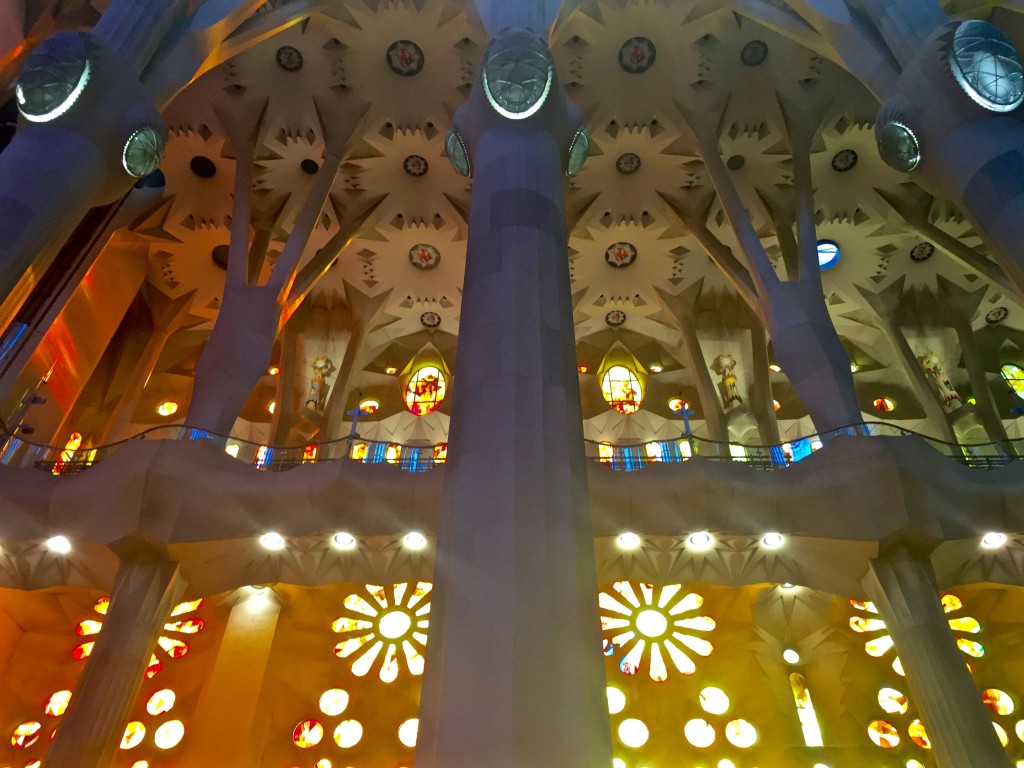 unique architecture of Barcelona - Sagrada Familia