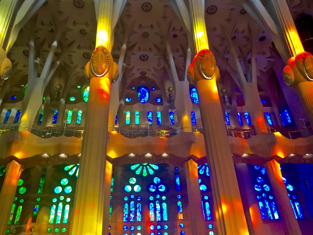 unique architecture of Barcelona - Sagrada Familia
