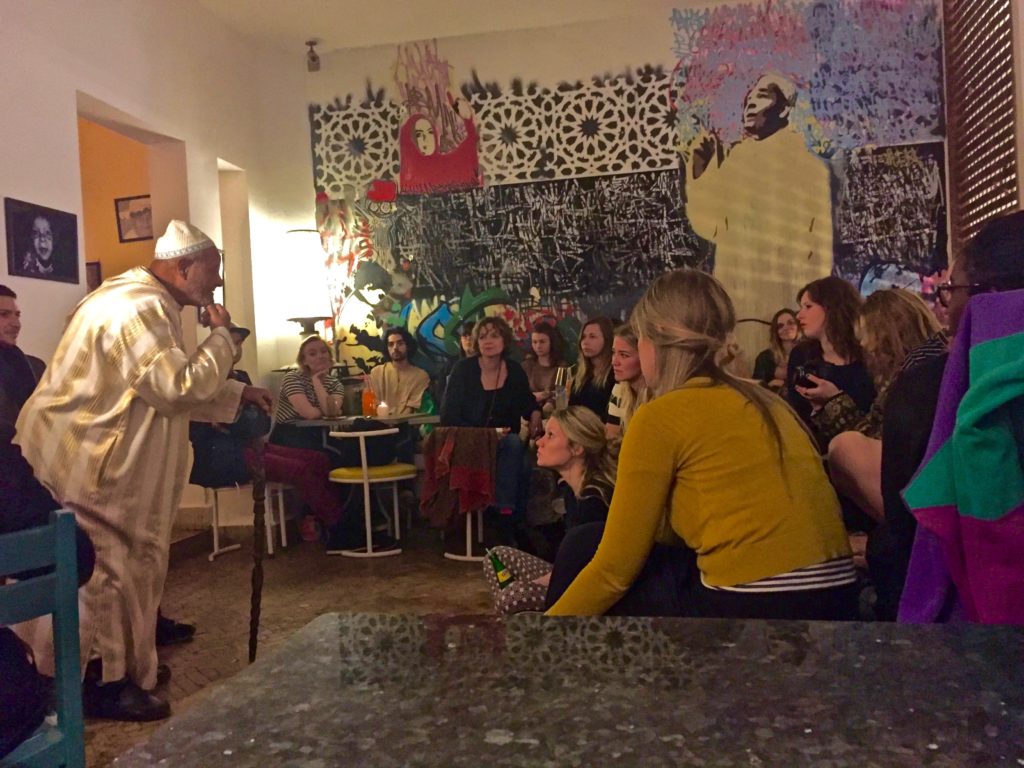 Storytelling in Marrakech